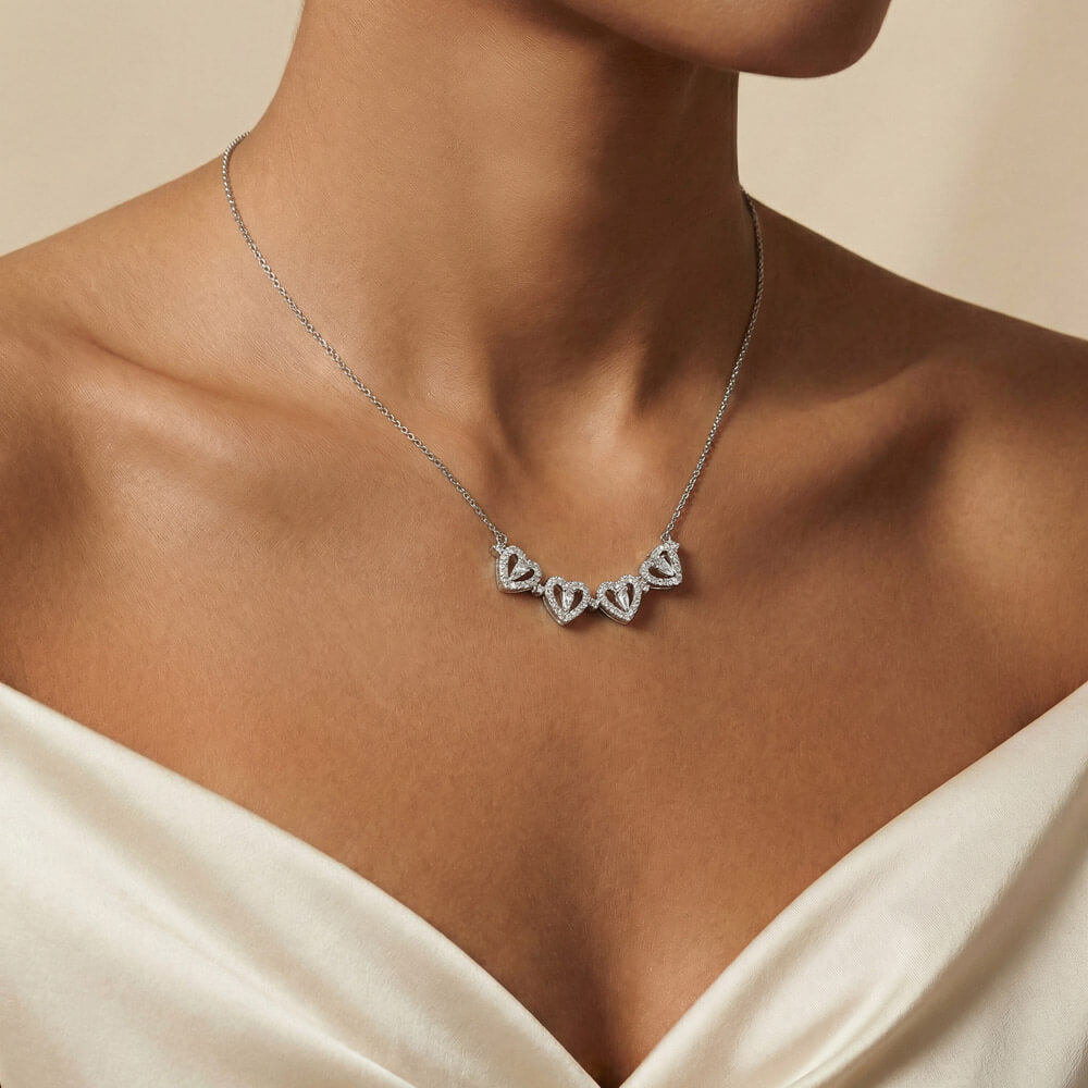 United Hearts Magnetic Necklace
