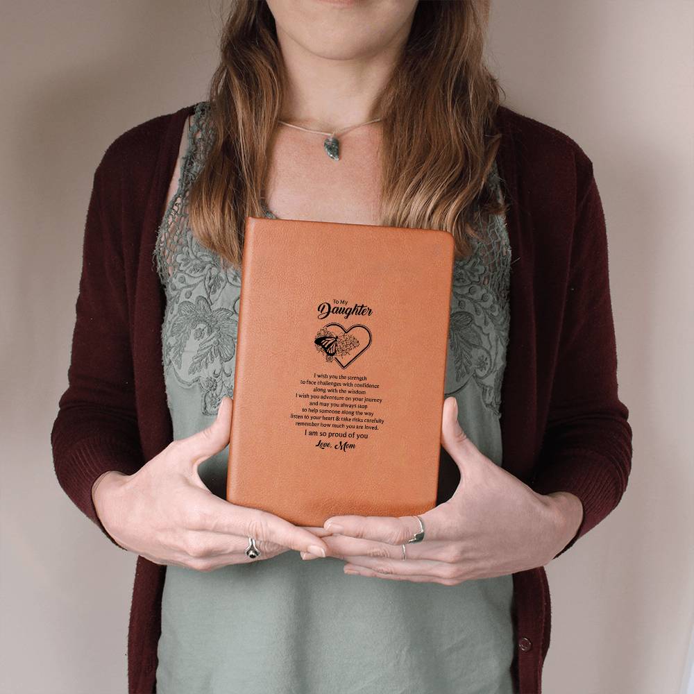 To my daughter, Butterfly Journal - Mom's Love Letter Notebook