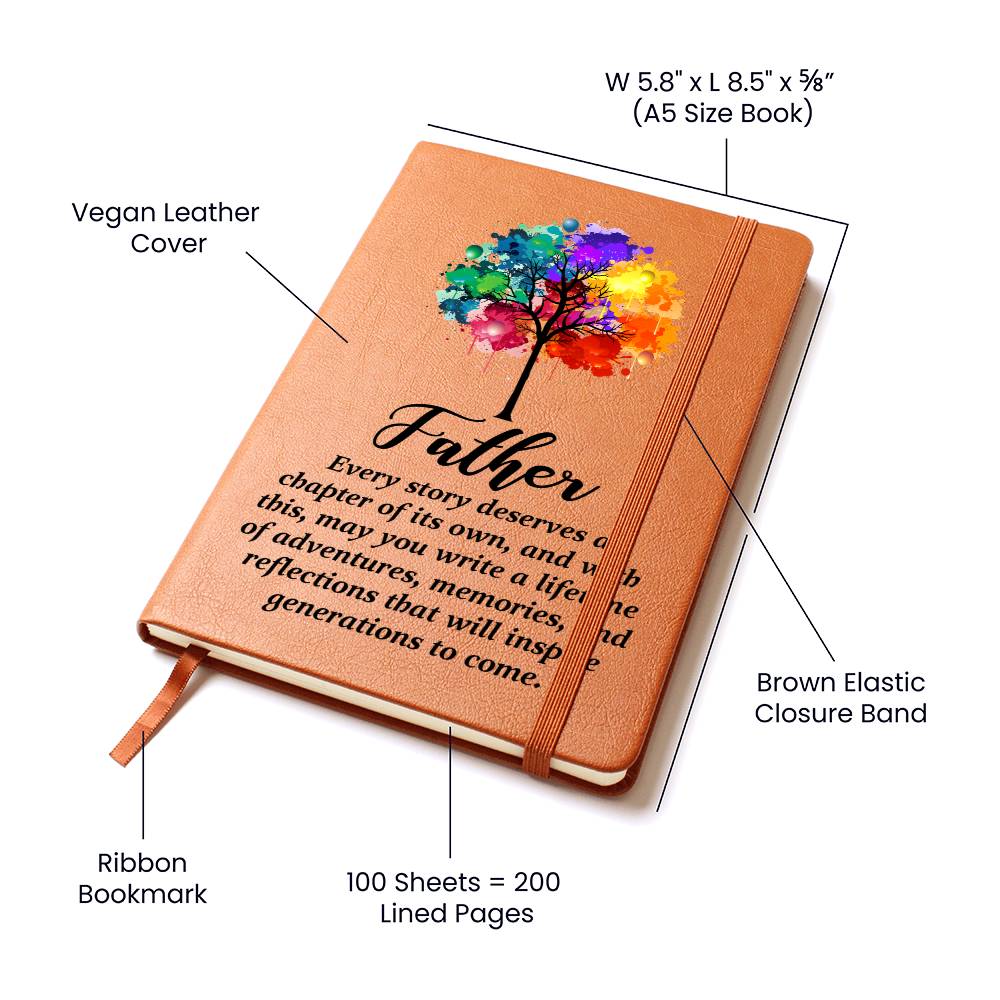 Father's Legacy Journal –  Tree of Life Notebook