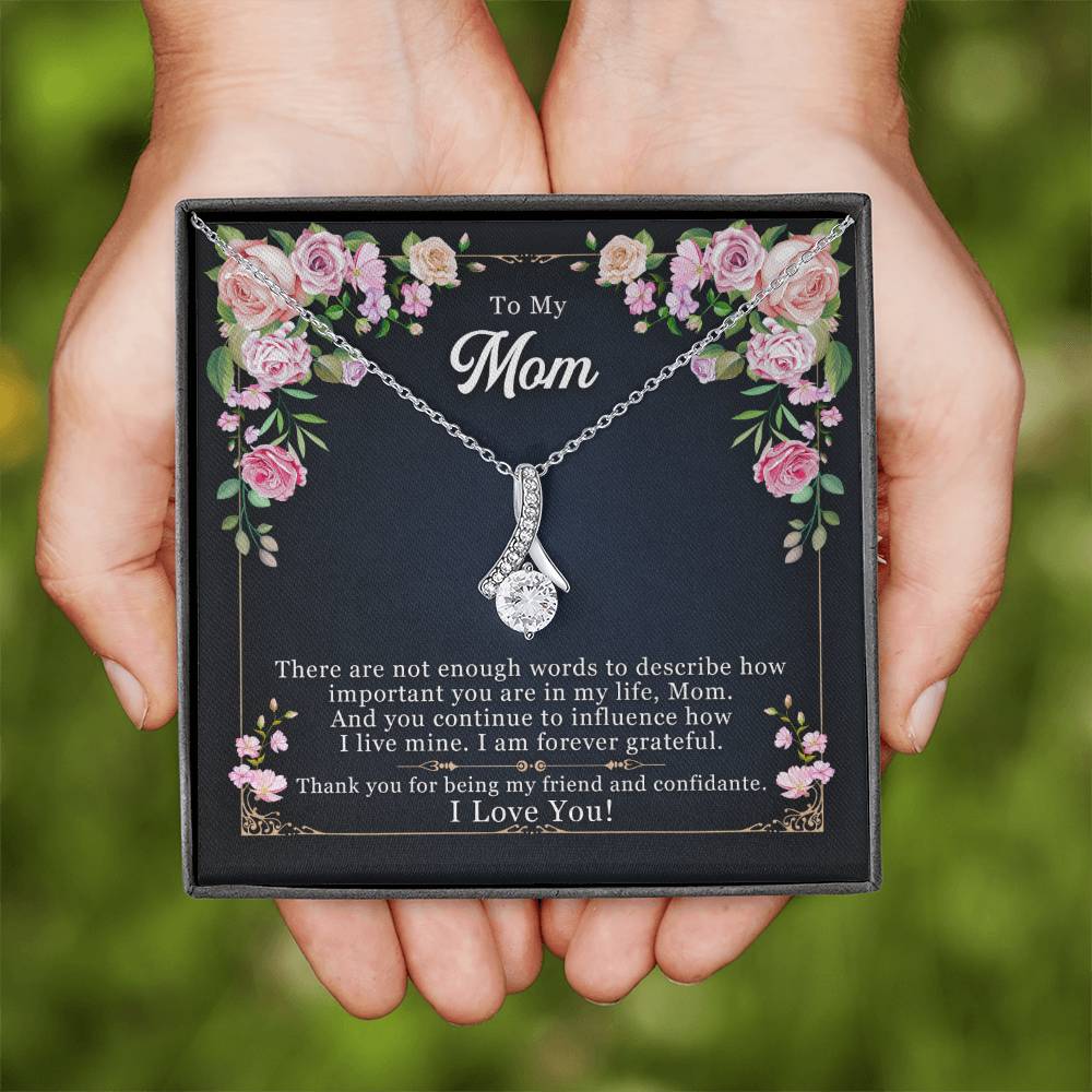 To my mom, thank you for being my friend