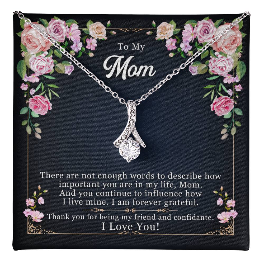 To my mom, thank you for being my friend