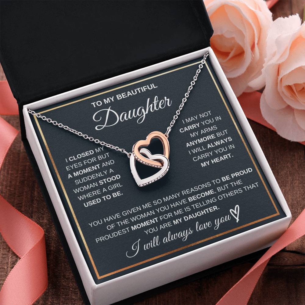 To my daughter, I will always carry you in my heart
